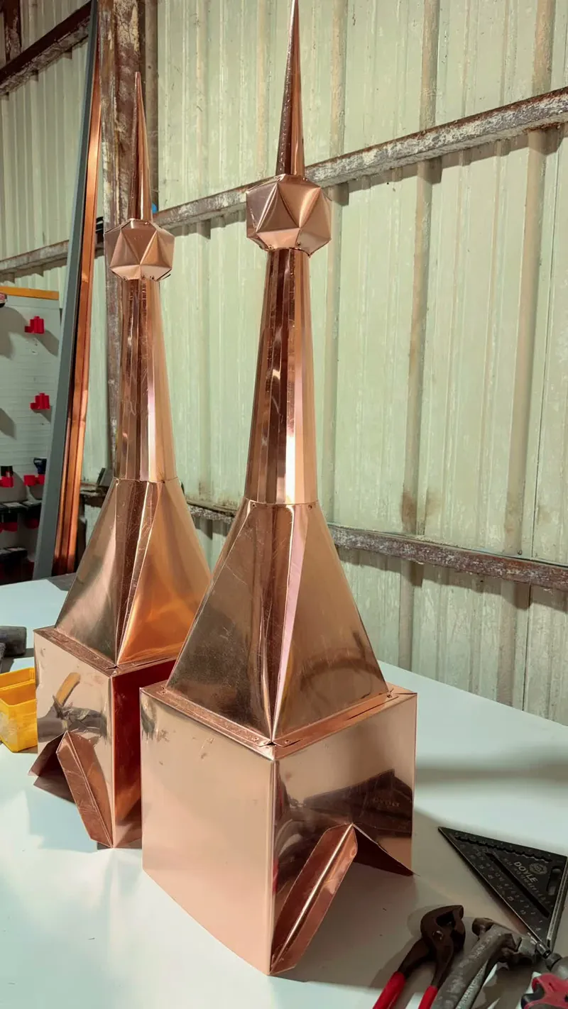 Video of copper work by Hawk Copper & Metal Art, 29 of 31