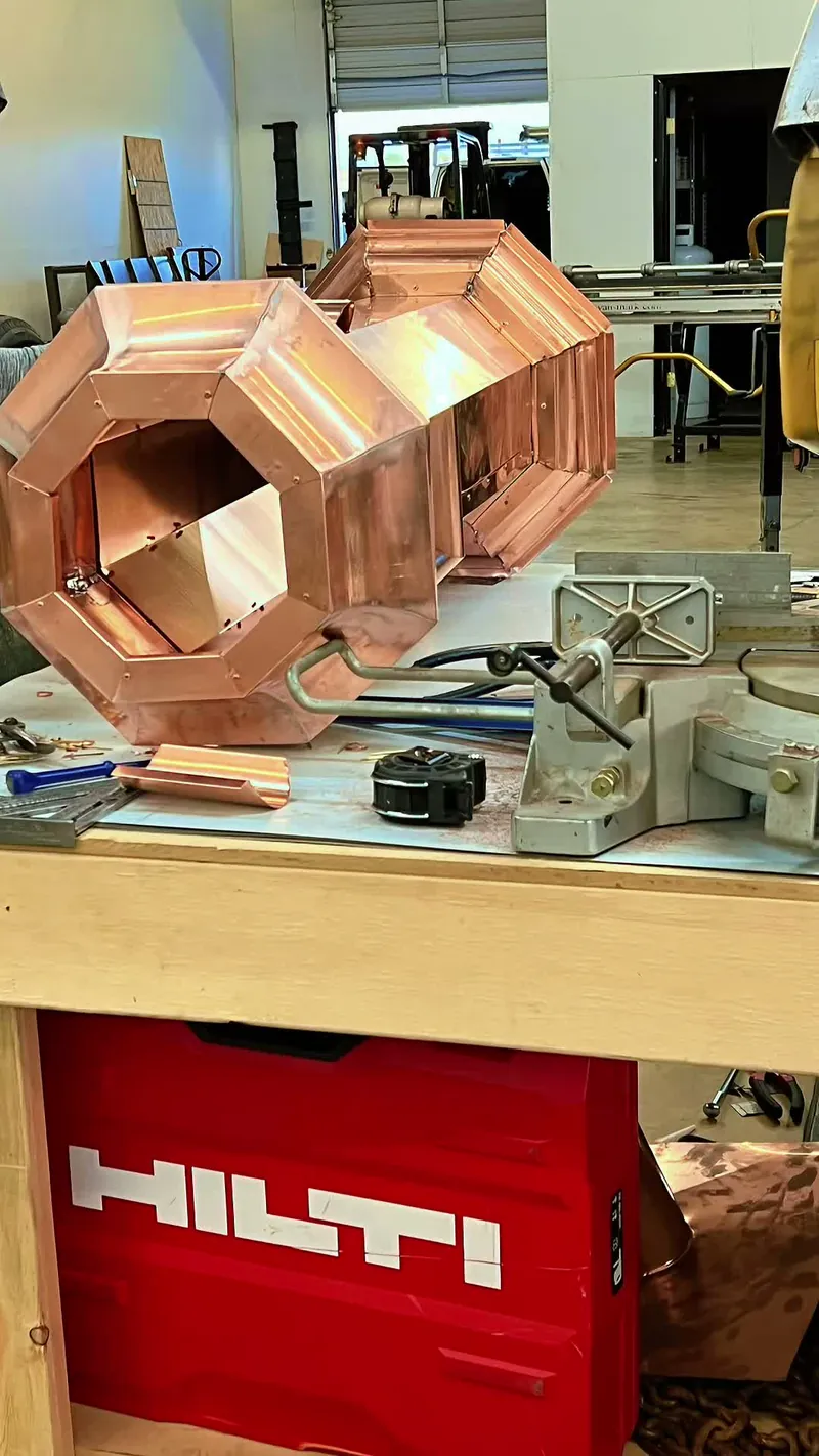 Video of copper work by Hawk Copper & Metal Art, 18 of 31