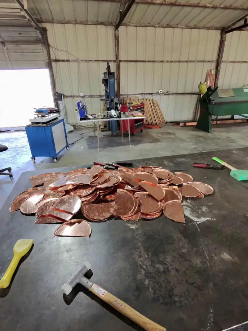 Video of copper work by Hawk Copper & Metal Art, 26 of 31